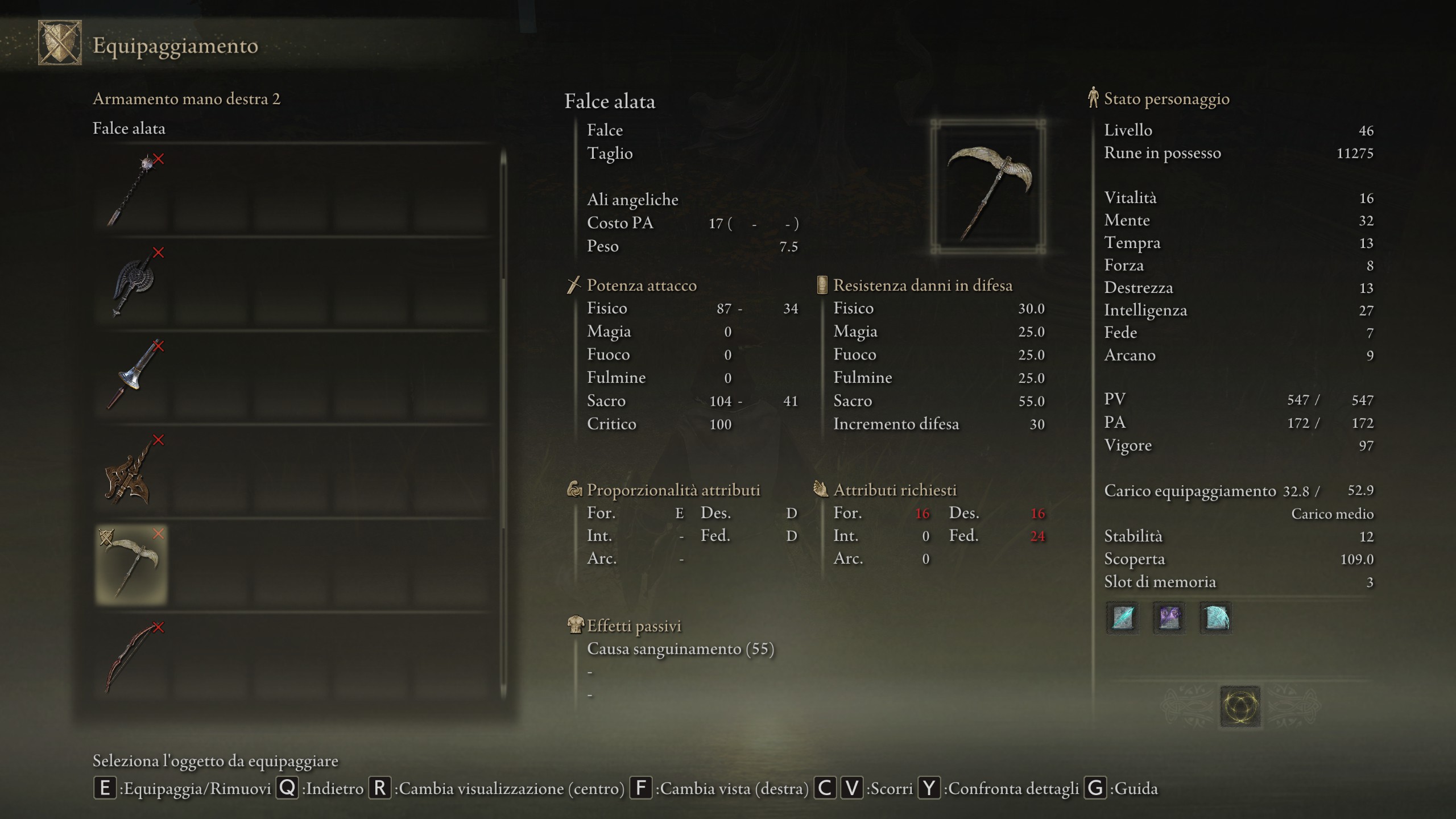Elden Ring Winged Scythe