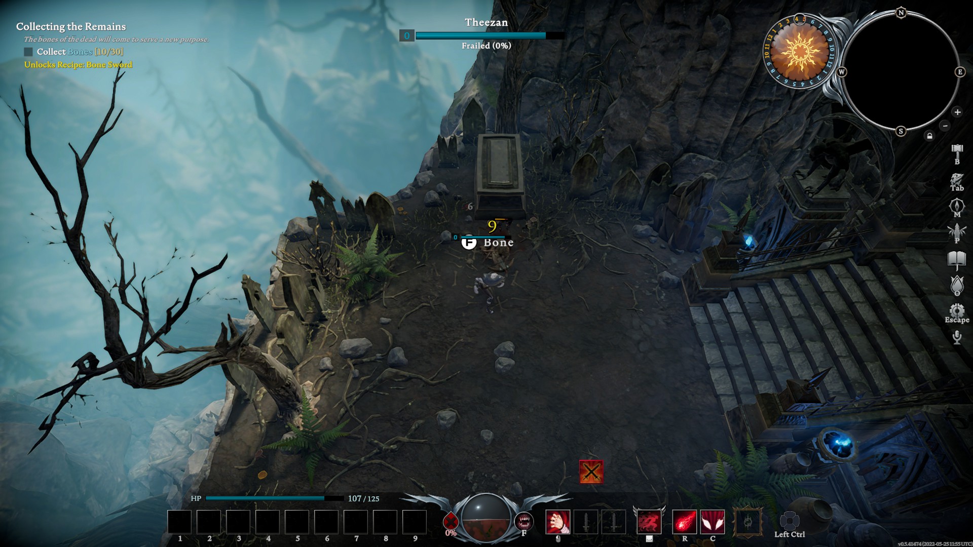 V Rising, i primi combattimenti.