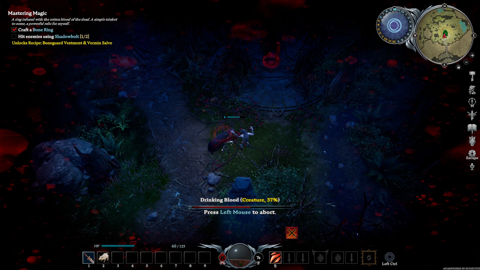 V Rising, succhiare il sangue.